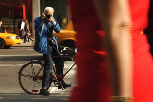 Bill Cunningham in action