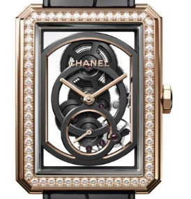 Chanel won the Ladies' watch prize Boy-friend Skeleton