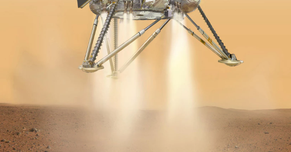 InSight landing on Mars