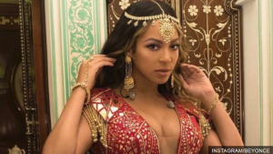 Beyoncé reveals her oufit for Isha Ambani's wedding party on Instagram