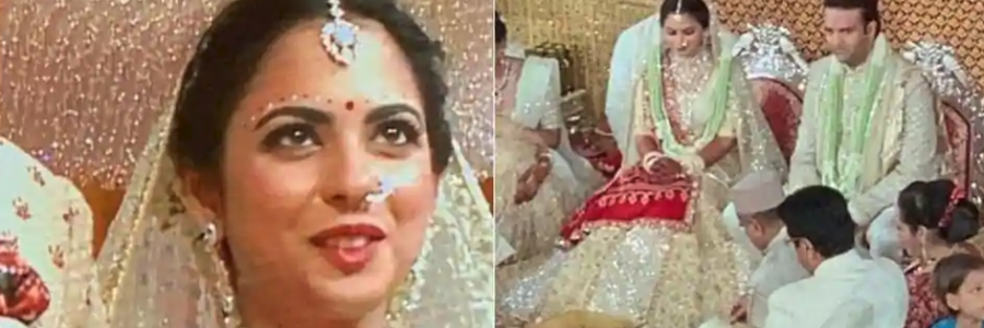 Isha Ambani weds Anana Piramal