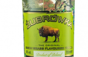 Zubrowka bison grass flavoured polish vodka