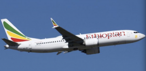 Ethiopian Airlines which crashed killed all 157 on board.