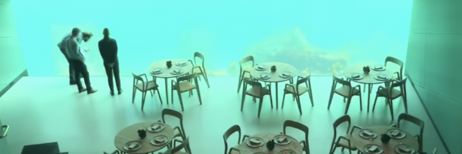 Europe's biggest underwater restaurant
