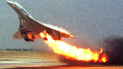 The fatal Concorde crash