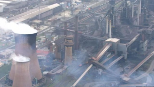 British Steel at Scunthorpe