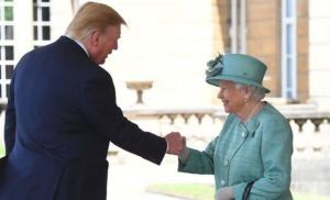 Queen welcomes President Trump to Buckingham Palace
