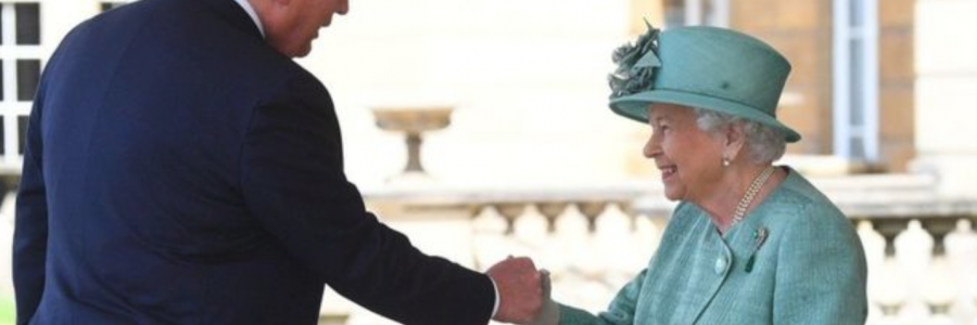 Queen welcomes President Trump to Buckingham Palace