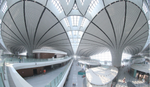 Beijing newest futuristic airport