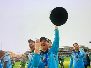 Victorious England Cricket team