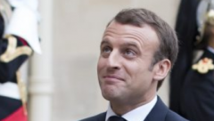 France's president Emmanule Macron