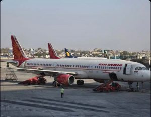 Stranded Air India flights