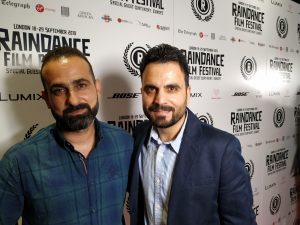 Iraq A State of Mind, Haider Ahmed producer with Namack Khoshnaw, producer/Director