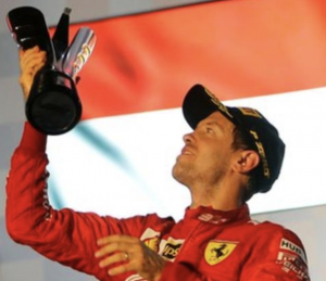 Sebastian Vettel wins Singapore F1 Grand Prix