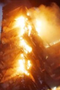 Energy company Enel's corporate headquarters set fire