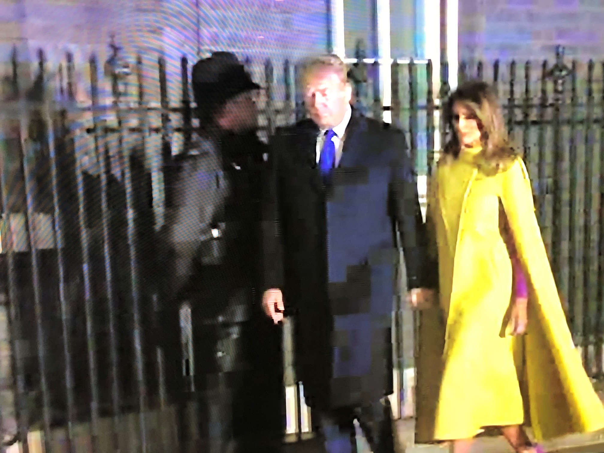 Donald Trump at Downing Street