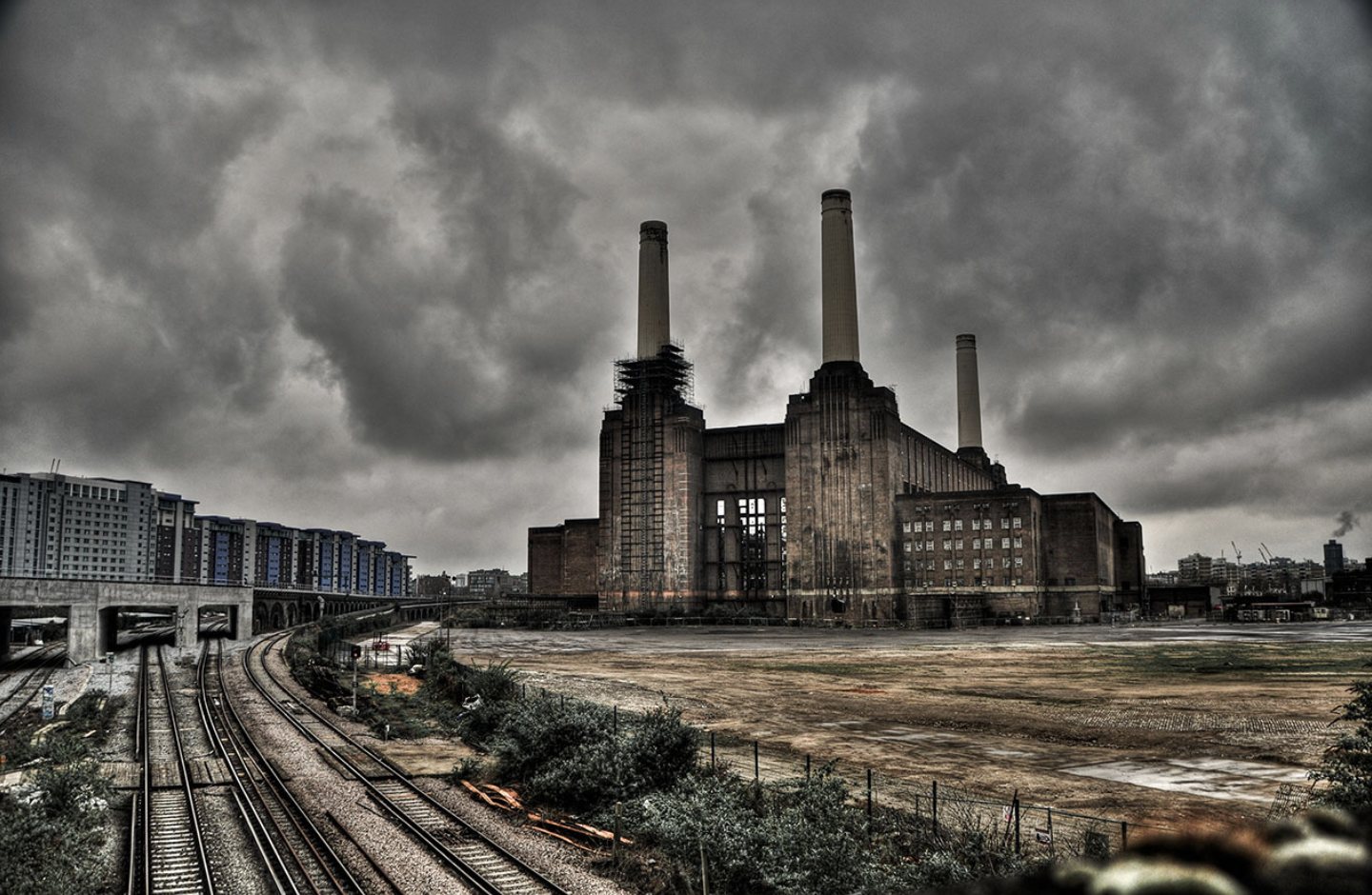 Battersea Power station now sold to Malaysian developed to turn into residential apartments this iconic South West London landmark and decommissioned coal-fired power station is an evocative Grade II listed building. 