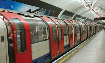London tube deserted
