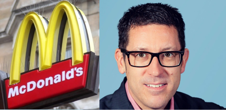 McDonald UK boss, Paul Pomroy