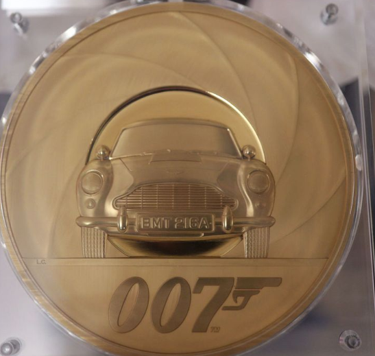 Royal Mints releases James Bond's 7k