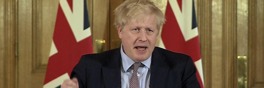 “ It look as though we are  now approaching the fast growth part of the upward curve” Boris Johnson.