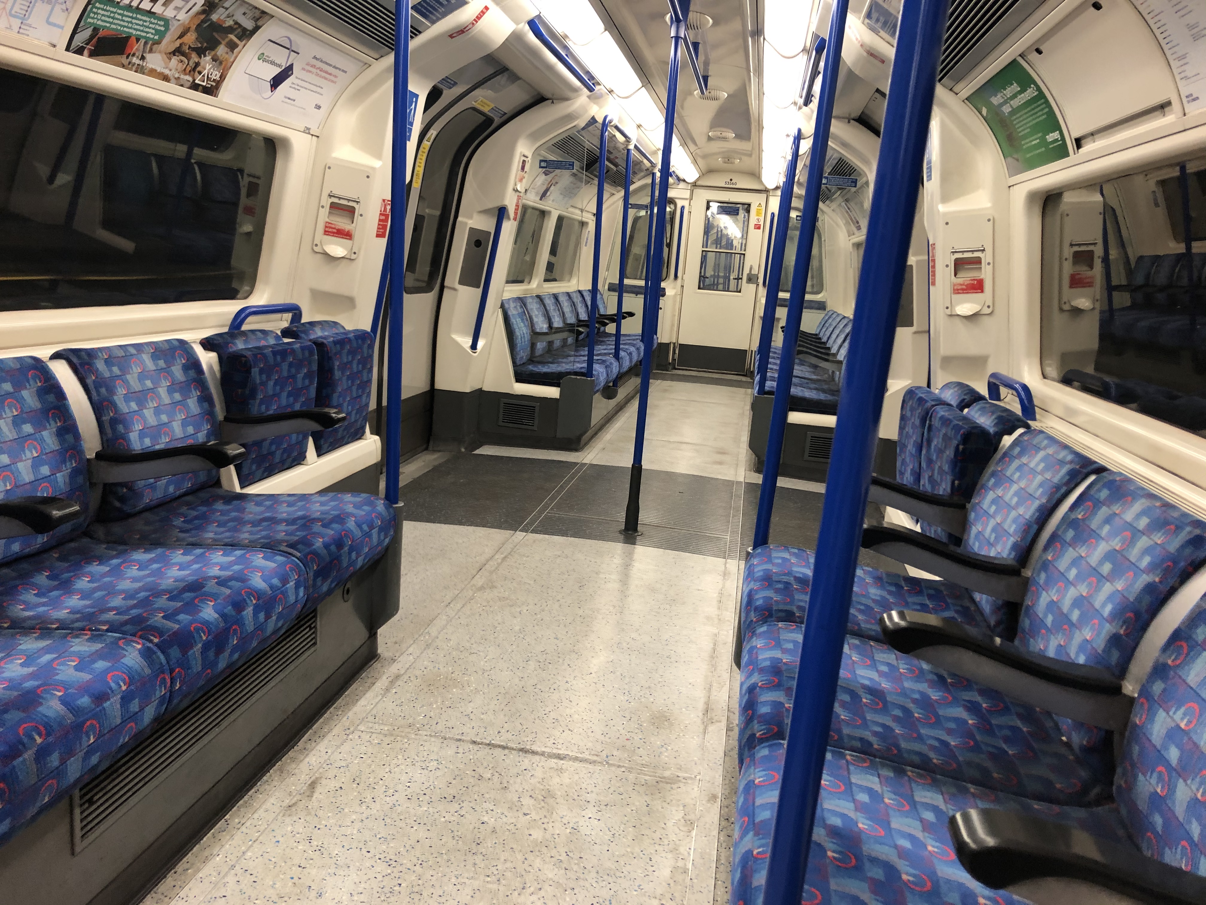Dewserted London Tube