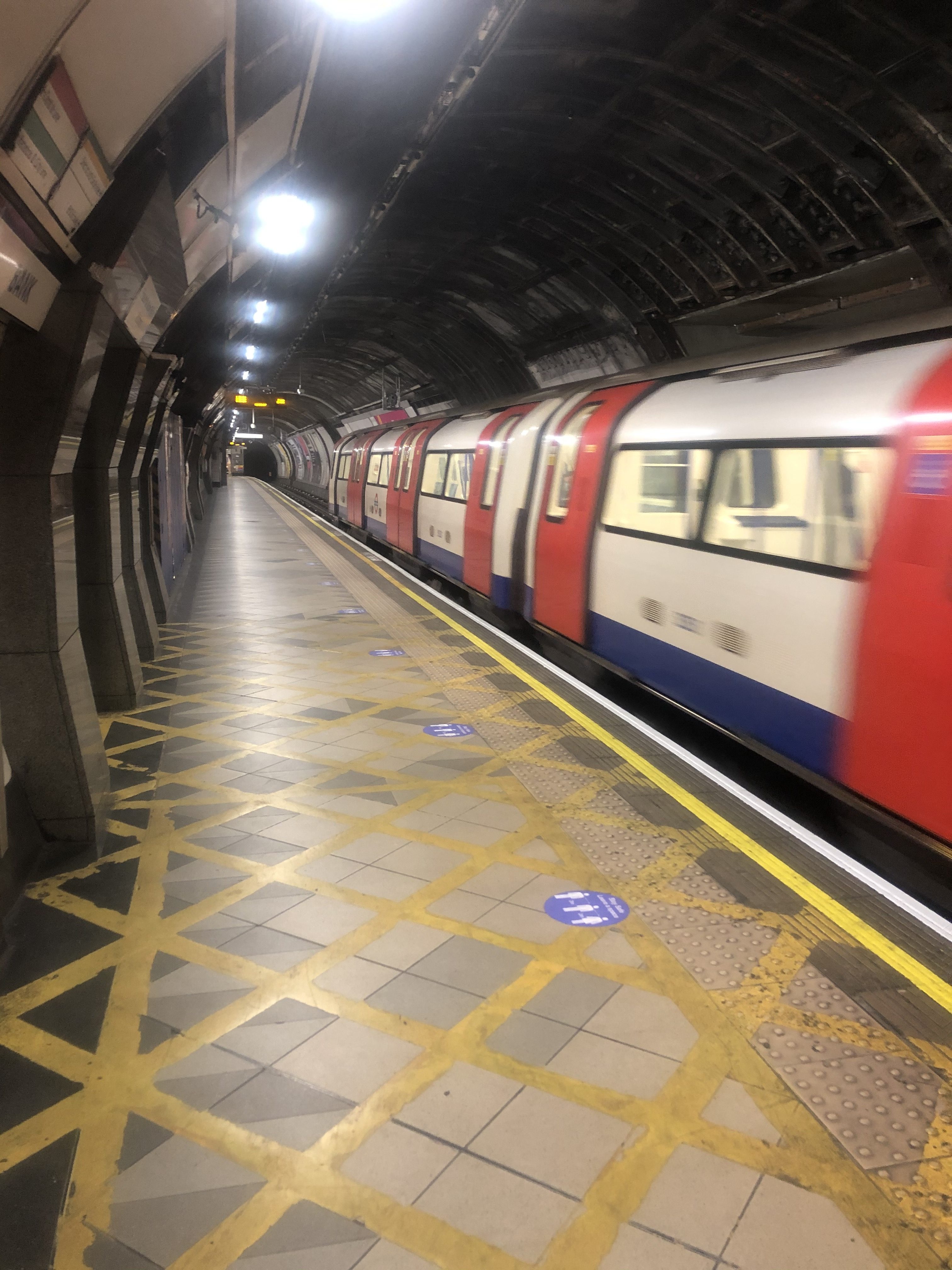 Deserted London Tube