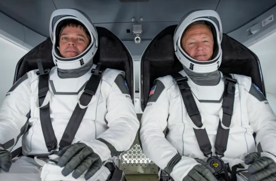 Astronauts on SpaceX mission