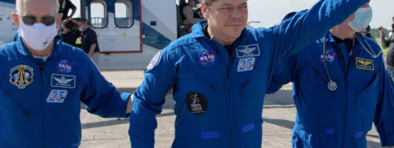 Space X Astronauts back to earth