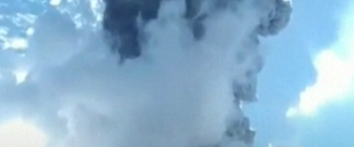 Indonesia's volcano erupts Spewing plumes of smoke