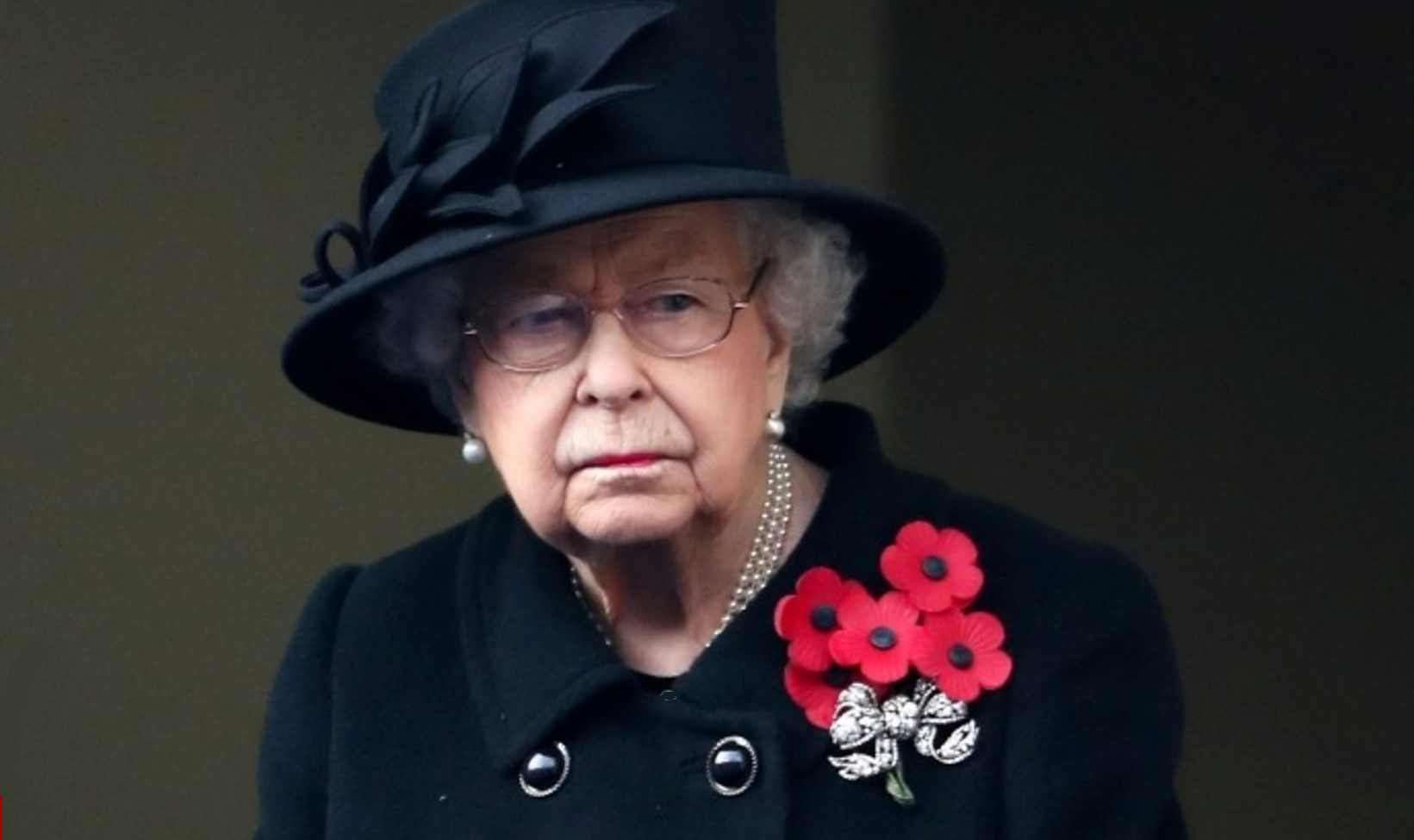 Queen Elizabeth watched the ceremony from a nearby balcony