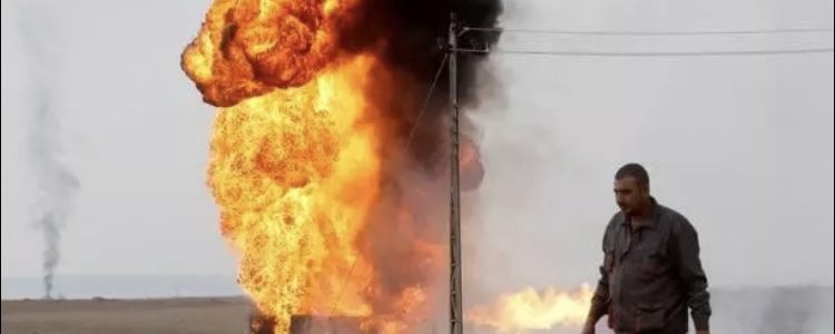 Two oil wells attacked by terrorists in Iraq