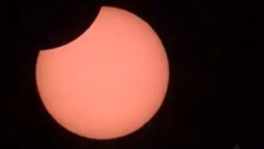 Solar eclipse in Chile