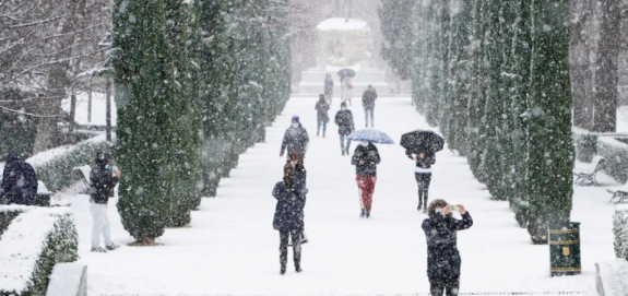 Snowstorm Filomena lashes Spain