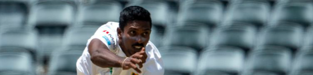 Sri Lankan Bowler Vishwa Fernando his maiden five-wicket haul
