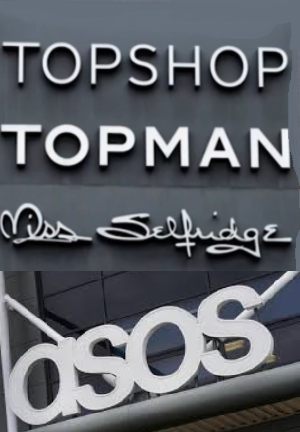 Asos snaps up Topshop, Topman and Miss Selfridges