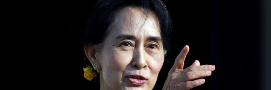 Aung San Suu Kyi and other senior members of her governing party are detained