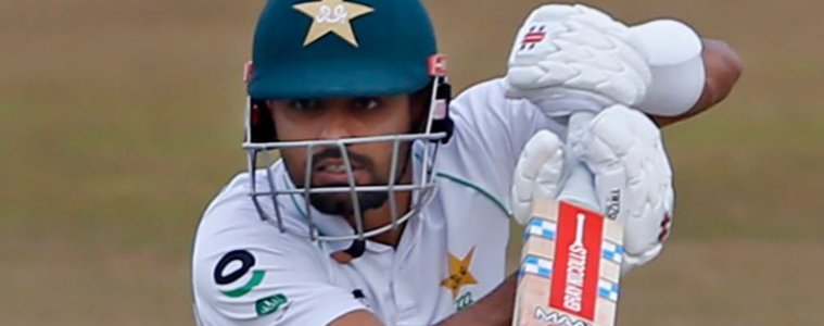 Pakistan captain Babar's  77 to the rescue