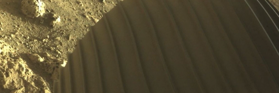 Colour picture captured from the rover NASA