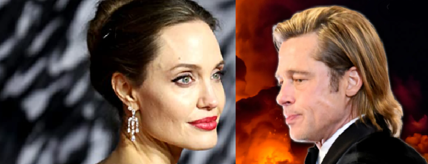 Angelina Jolie and Brad Pitt