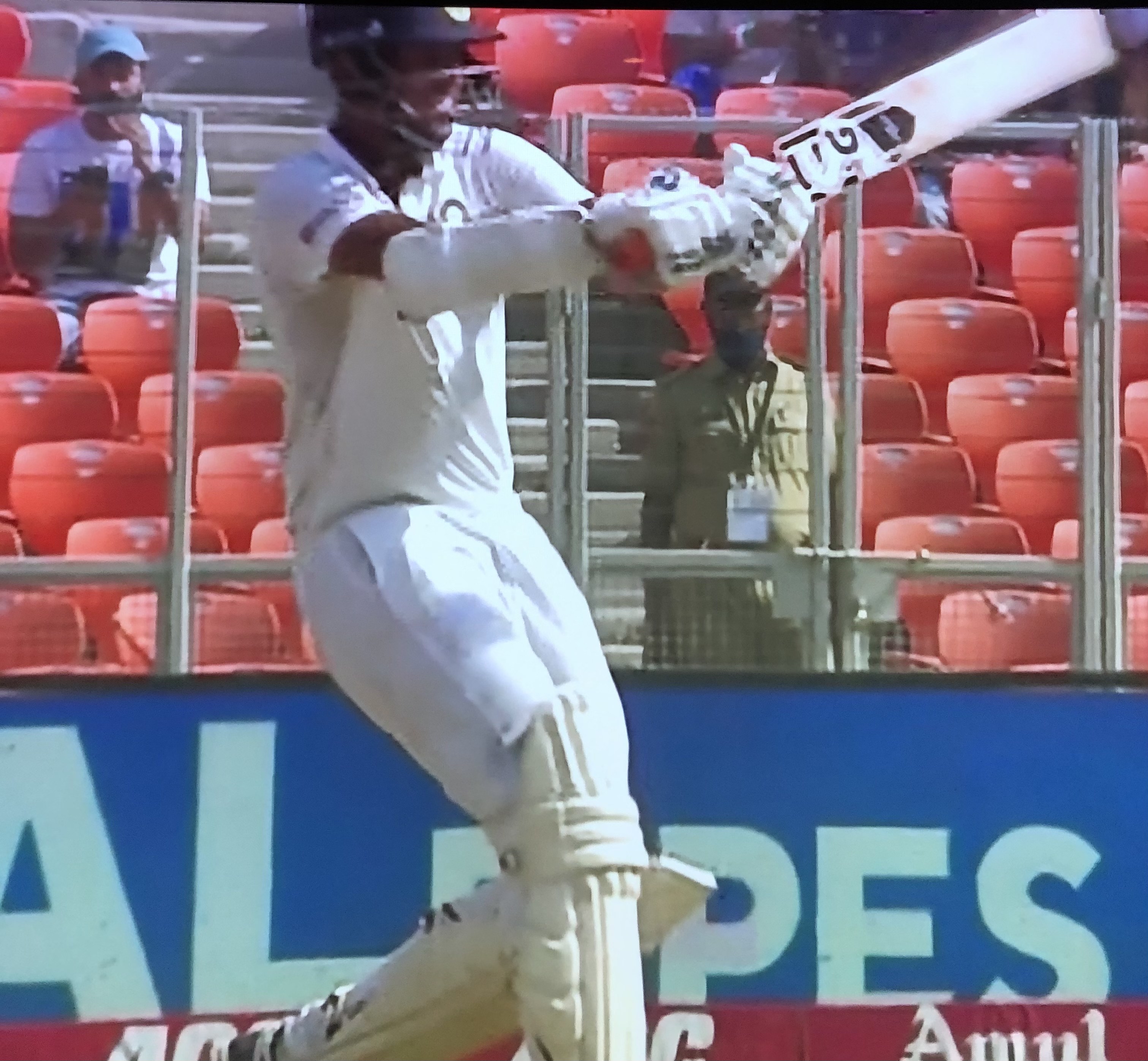 Sundar denied century with 96 not out