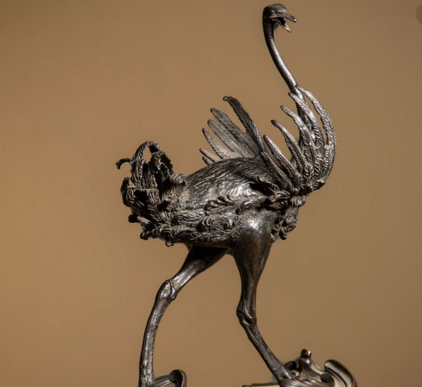 Bronze Ostrich statue sold for £.18m