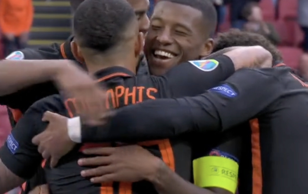 Wijnaldum  completed his domination in the second half with two goals in seven minutes