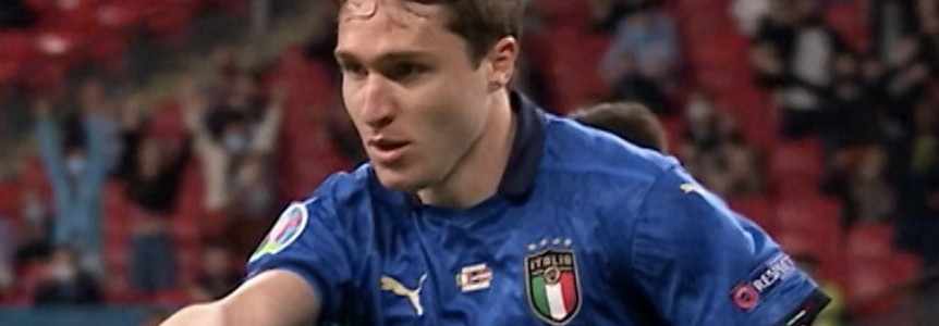 Substitute Passina's goal for Italy