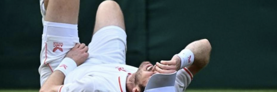 Andy Murray down but not out
