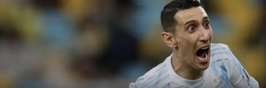 Angel Di Maria's goal helped Argentina to win the Copa America cup