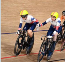 GB’s cyclist Laura Kenny and Katie Archibald claim gold in the madison