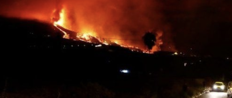 La Palma volcano eruptiojn