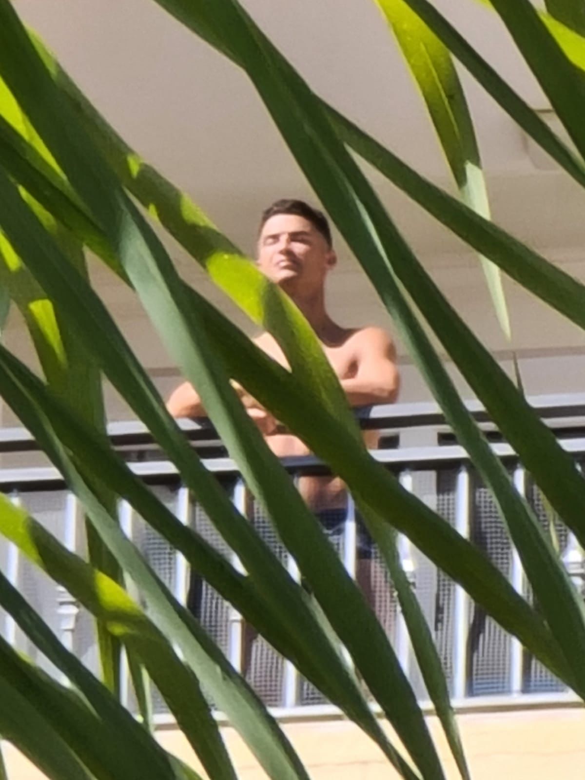 Cristiano Ronaldo at the Ria Park Hotel in Faro Algarve, Portugal 