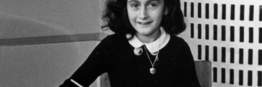 Anne Frank Age 6, in Amsterdam in 1940.